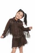 Bimba con completo frange