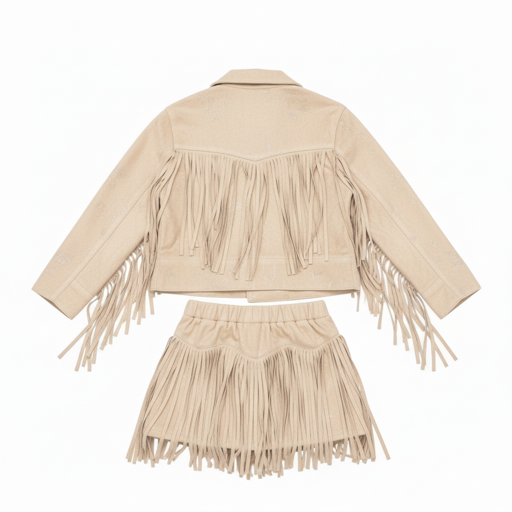 Completo beige retro